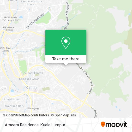 Ameera Residence map