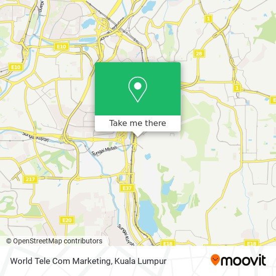 World Tele Com Marketing map