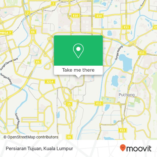 Persiaran Tujuan map