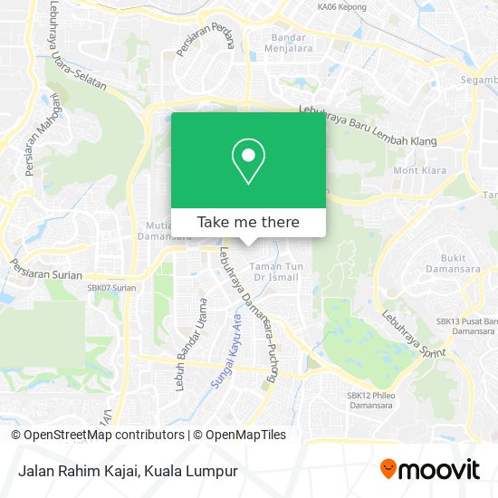 Jalan Rahim Kajai map