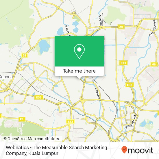 Webnatics - The Measurable Search Marketing Company map