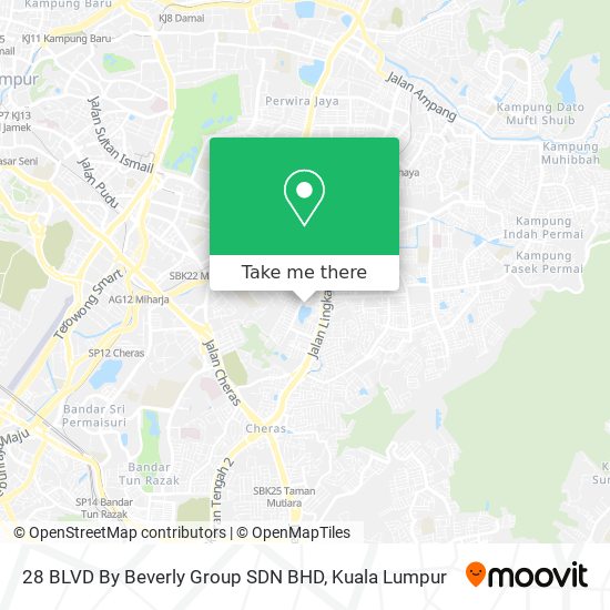 28 BLVD By Beverly Group SDN BHD map