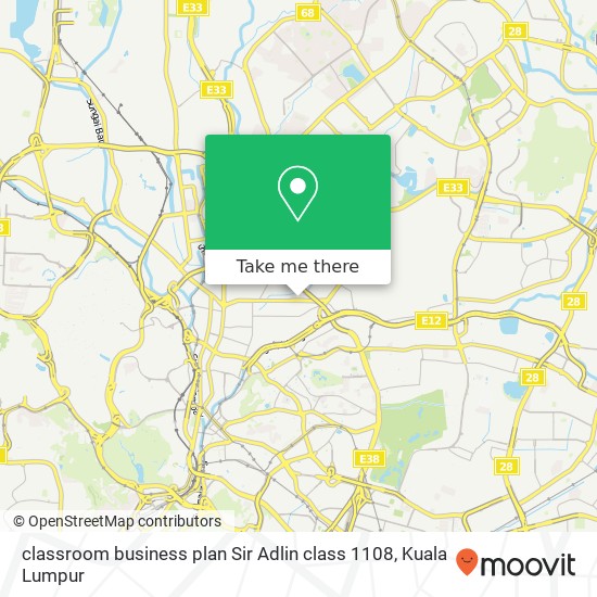 classroom business plan Sir Adlin class 1108 map