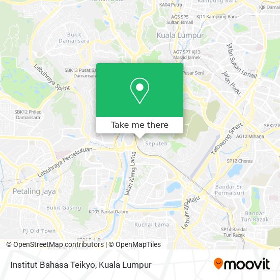 How To Get To Institut Bahasa Teikyo In Kuala Lumpur By Bus Mrt Lrt Or Train Moovit