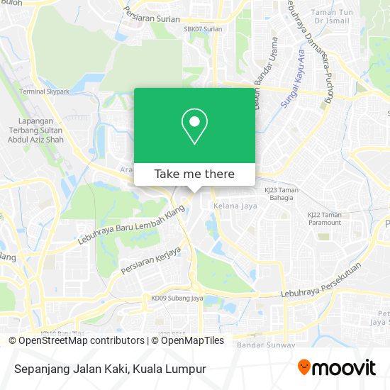 Sepanjang Jalan Kaki map
