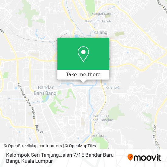 Kelompok Seri Tanjung,Jalan 7 / 1E,Bandar Baru Bangi map