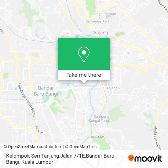 Peta Kelompok Seri Tanjung,Jalan 7 / 1E,Bandar Baru Bangi