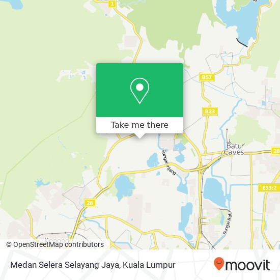 Medan Selera Selayang Jaya map