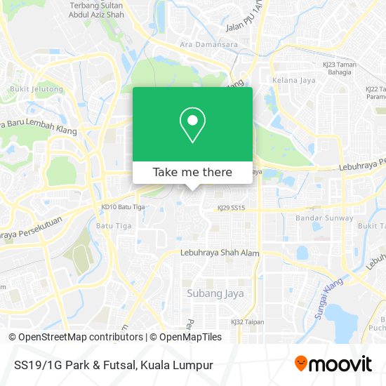 SS19/1G Park & Futsal map