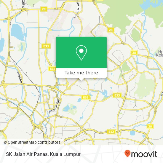 SK Jalan Air Panas map