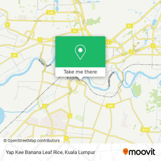 Yap Kee Banana Leaf Rice map