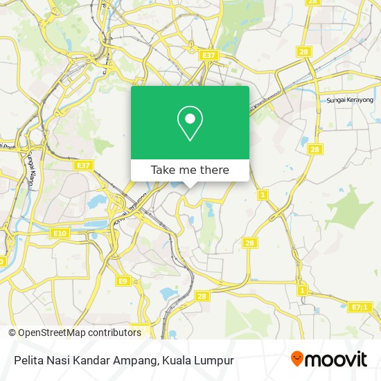 Pelita Nasi Kandar Ampang map