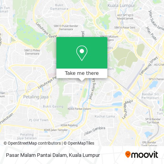 Bagaimana Untuk Pergi Ke Pasar Malam Pantai Dalam Di Kuala Lumpur Menggunakan Bas Mrt Lrt Atau Keretapi