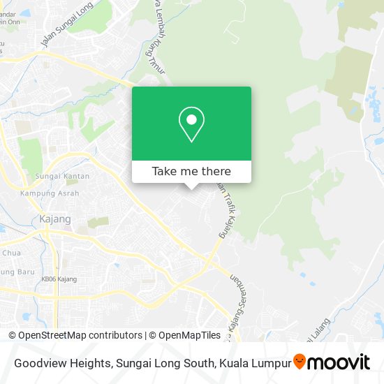 Goodview Heights, Sungai Long South map