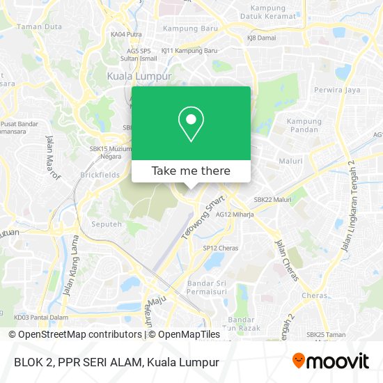 BLOK 2, PPR SERI ALAM map