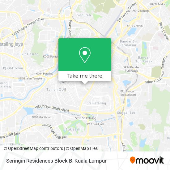 Peta Seringin Residences Block B