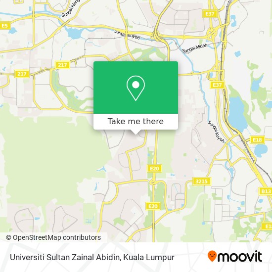 Universiti Sultan Zainal Abidin map