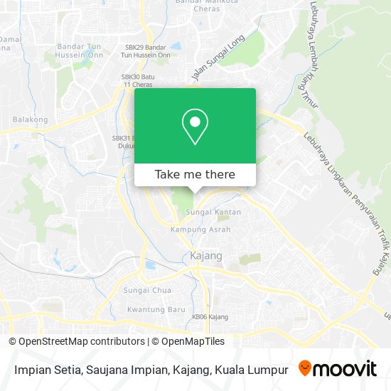 Peta Impian Setia, Saujana Impian, Kajang