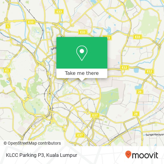 KLCC Parking P3 map