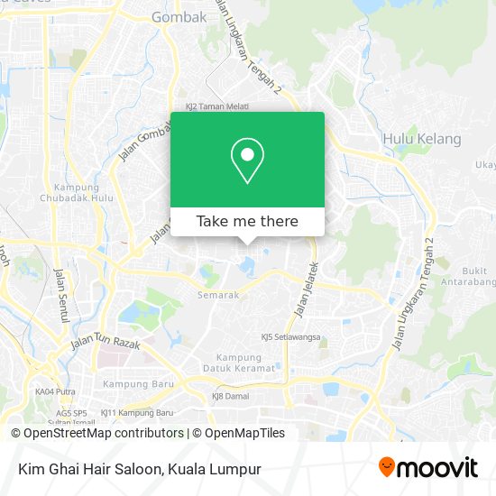 Kim Ghai Hair Saloon map