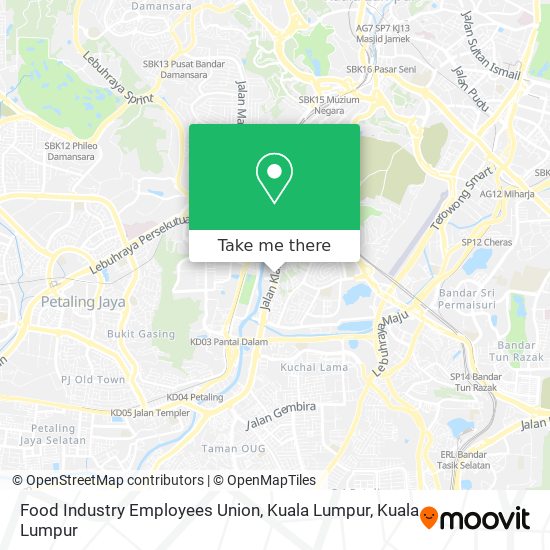 Peta Food Industry Employees Union, Kuala Lumpur