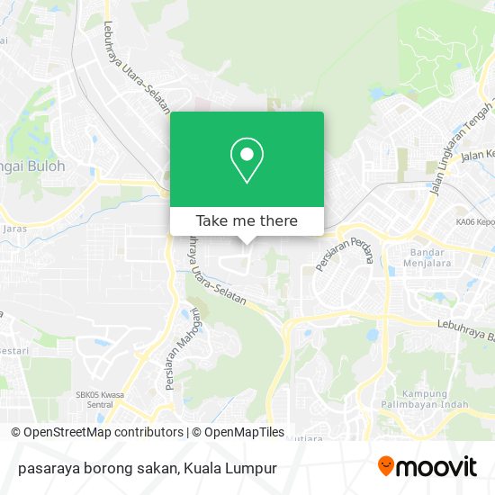 pasaraya borong sakan map