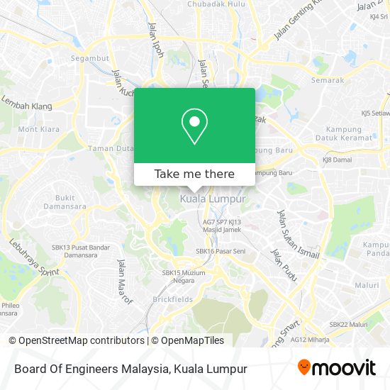 Peta Board Of Engineers Malaysia