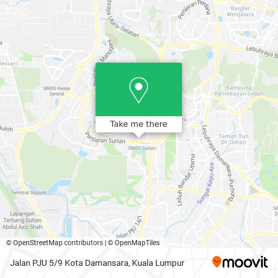 Jalan PJU 5/9 Kota Damansara map