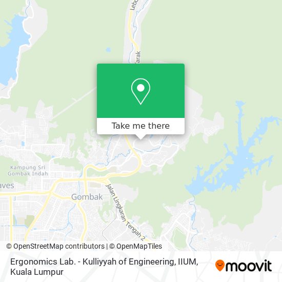 Ergonomics Lab. - Kulliyyah of Engineering, IIUM map