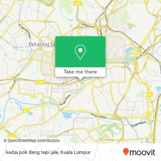 kedai pok deng tepi jale map