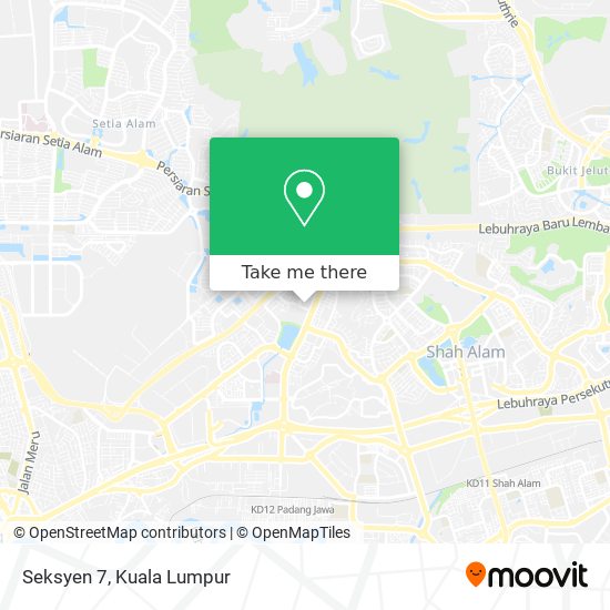 Seksyen 7 map