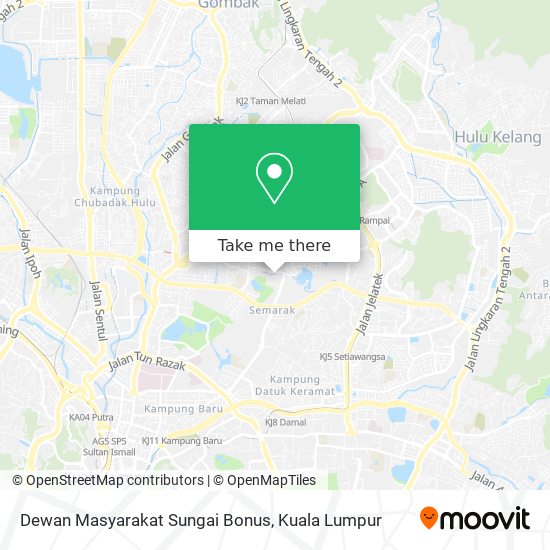 Dewan Masyarakat Sungai Bonus map