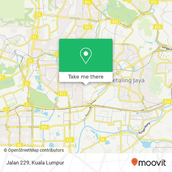 Jalan 229 map