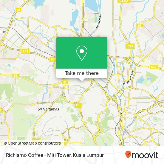 Richiamo Coffee - Miti Tower map