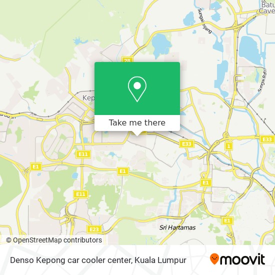 Peta Denso Kepong car cooler center