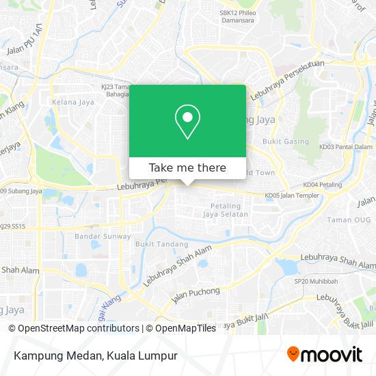 Peta Kampung Medan