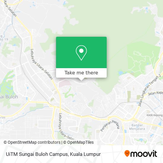 Peta UiTM Sungai Buloh Campus