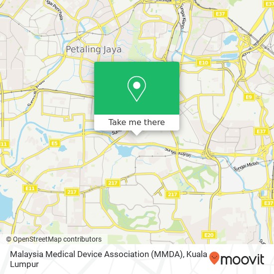 Malaysia Medical Device Association (MMDA) map