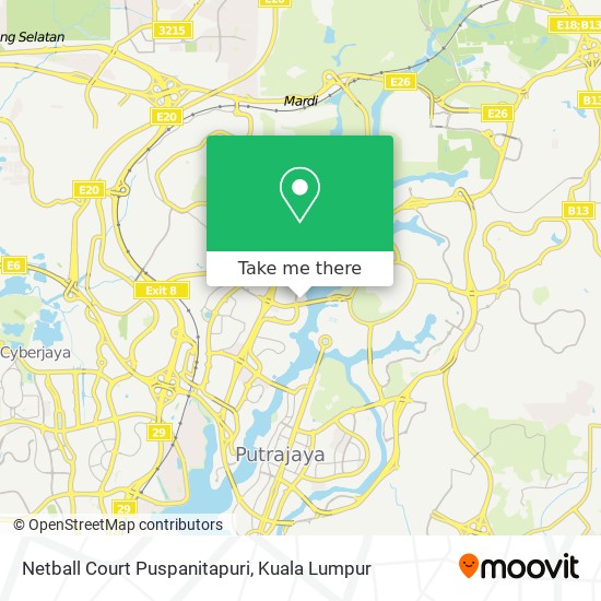 Netball Court Puspanitapuri map