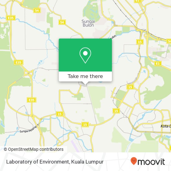 Laboratory of Environment map