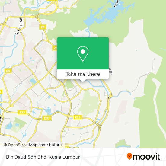 Bin Daud Sdn Bhd map