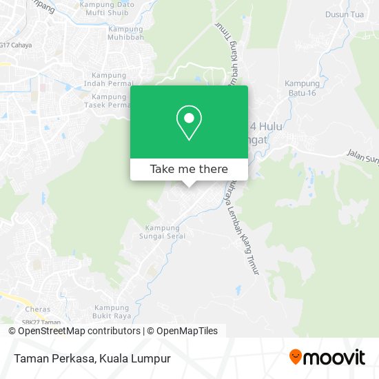 Taman Perkasa map