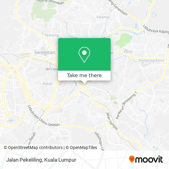 Jalan Pekeliling map