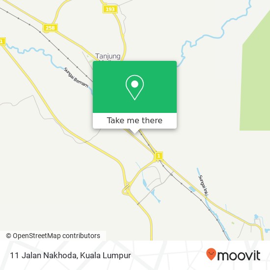 Peta 11 Jalan Nakhoda