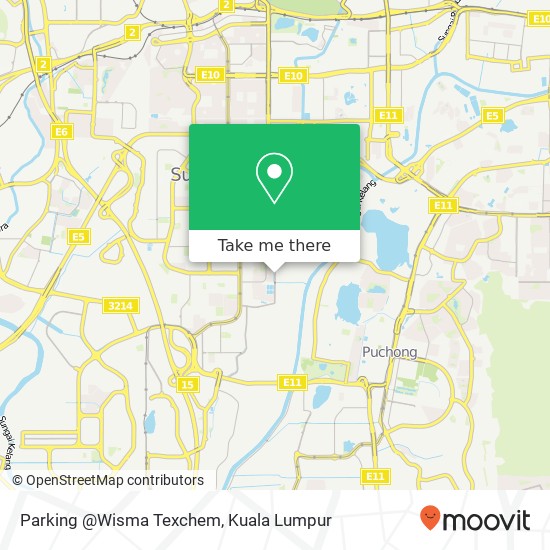 Parking @Wisma Texchem map
