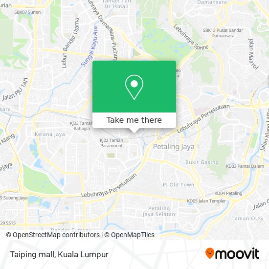 Taiping mall map