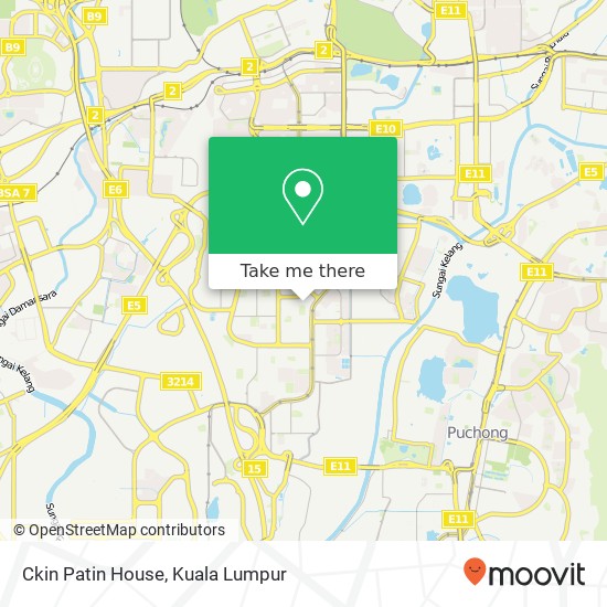 Ckin Patin House map