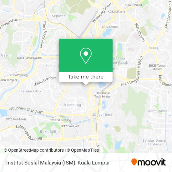Peta Institut Sosial Malaysia (ISM)