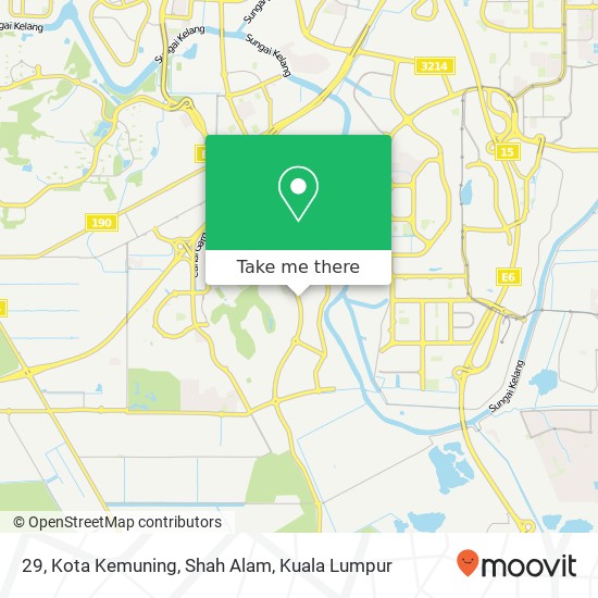 29, Kota Kemuning, Shah Alam map