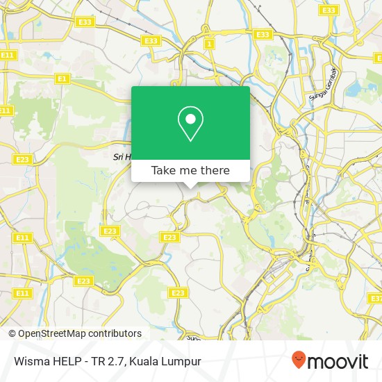 Wisma HELP - TR 2.7 map